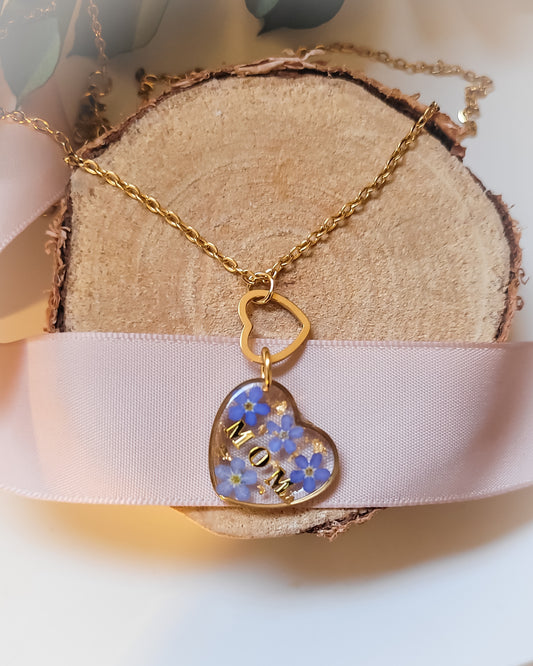 Collier personnalisé coeur
