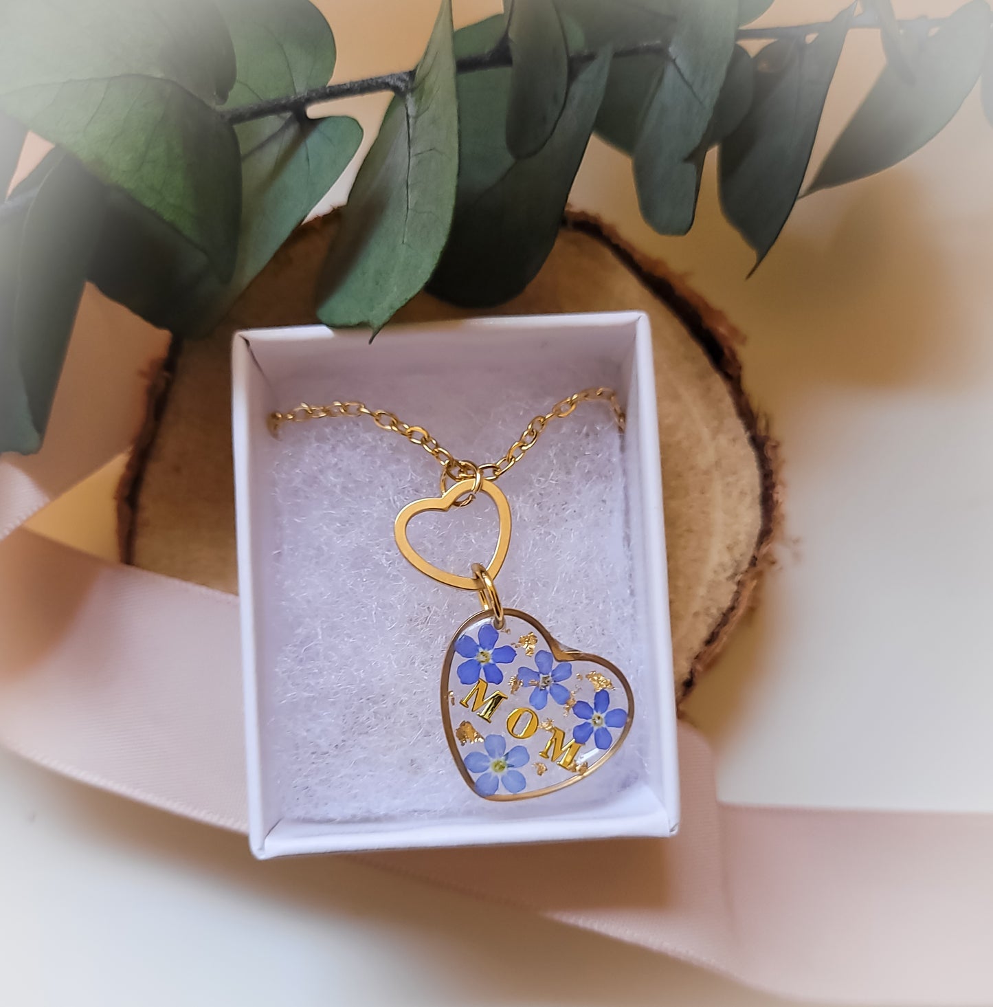 Collier personnalisé coeur