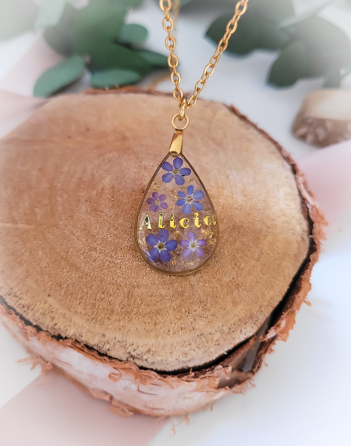 Collier "précieux trésors "