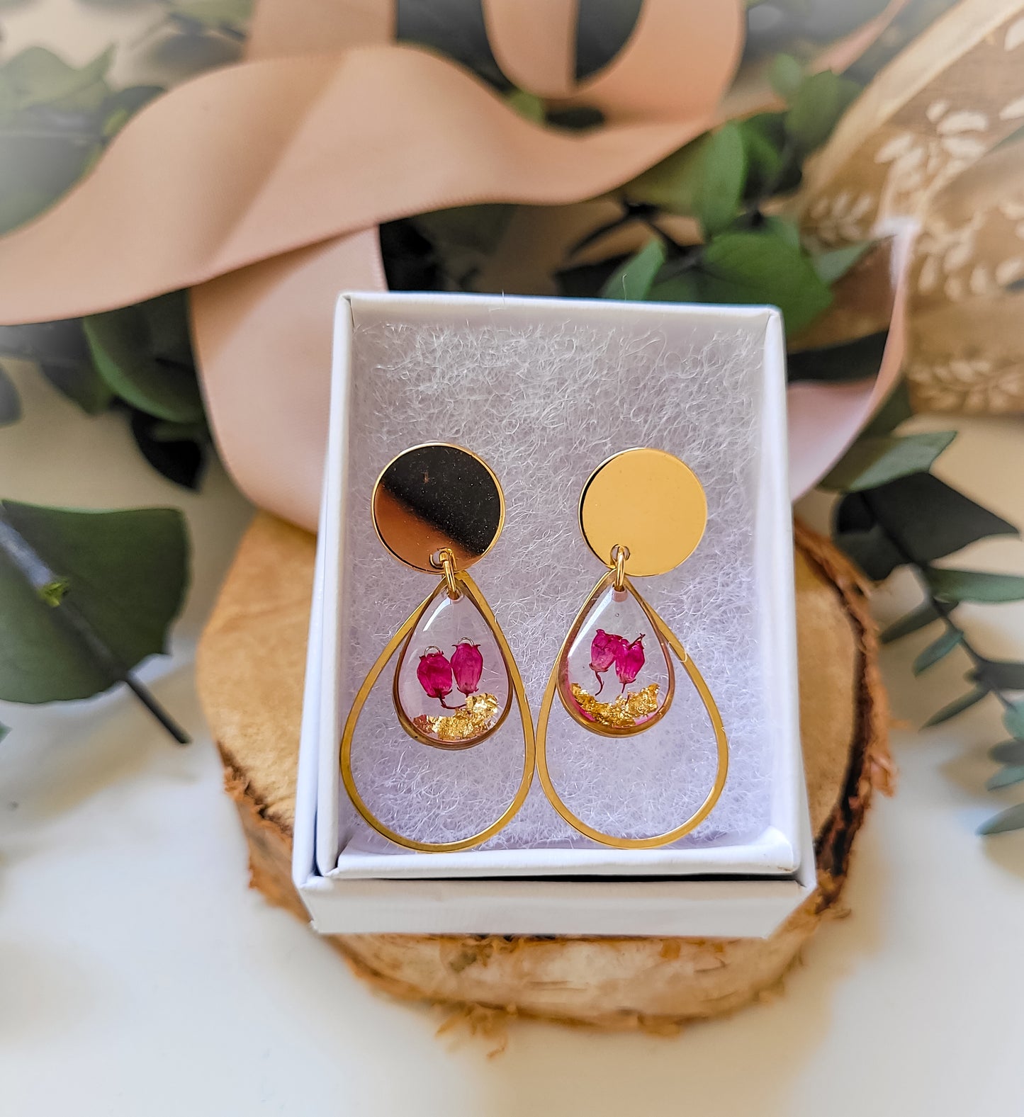 White heather double drop