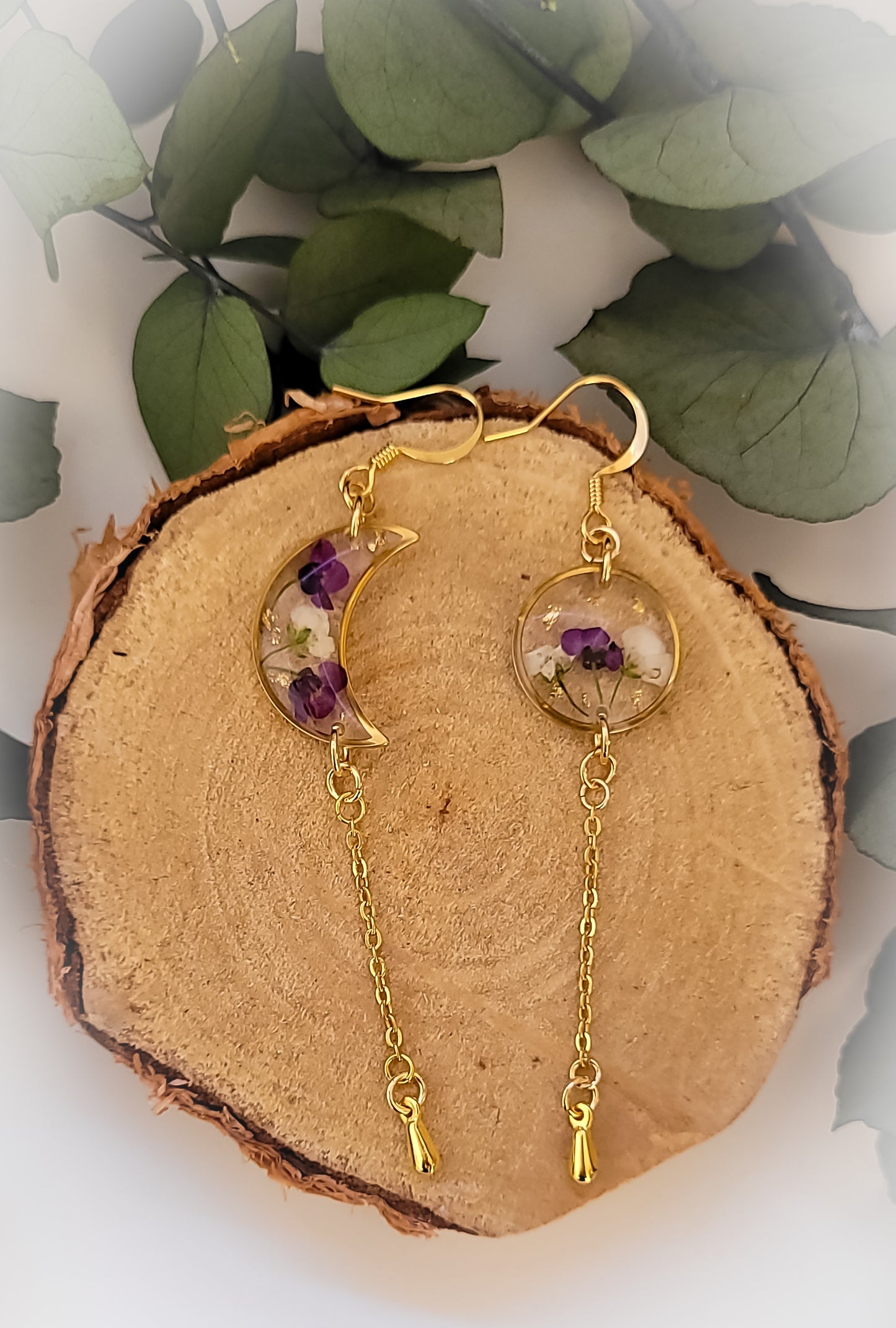 Boucles asymétriques "Giulia"