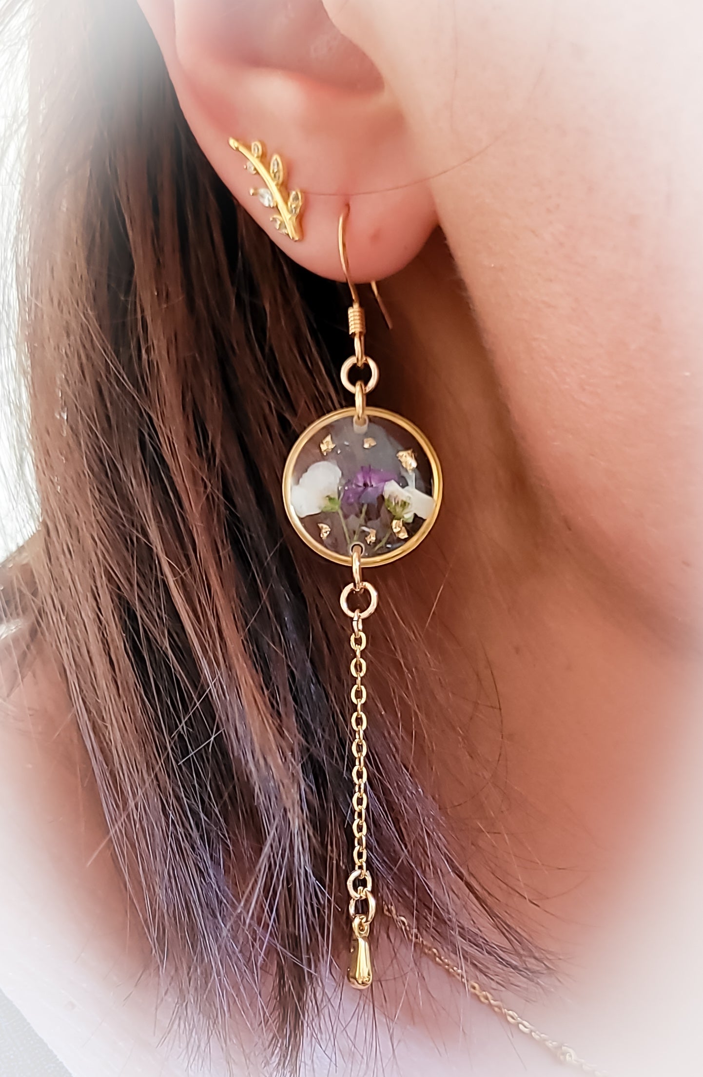 Boucles asymétriques "Giulia"