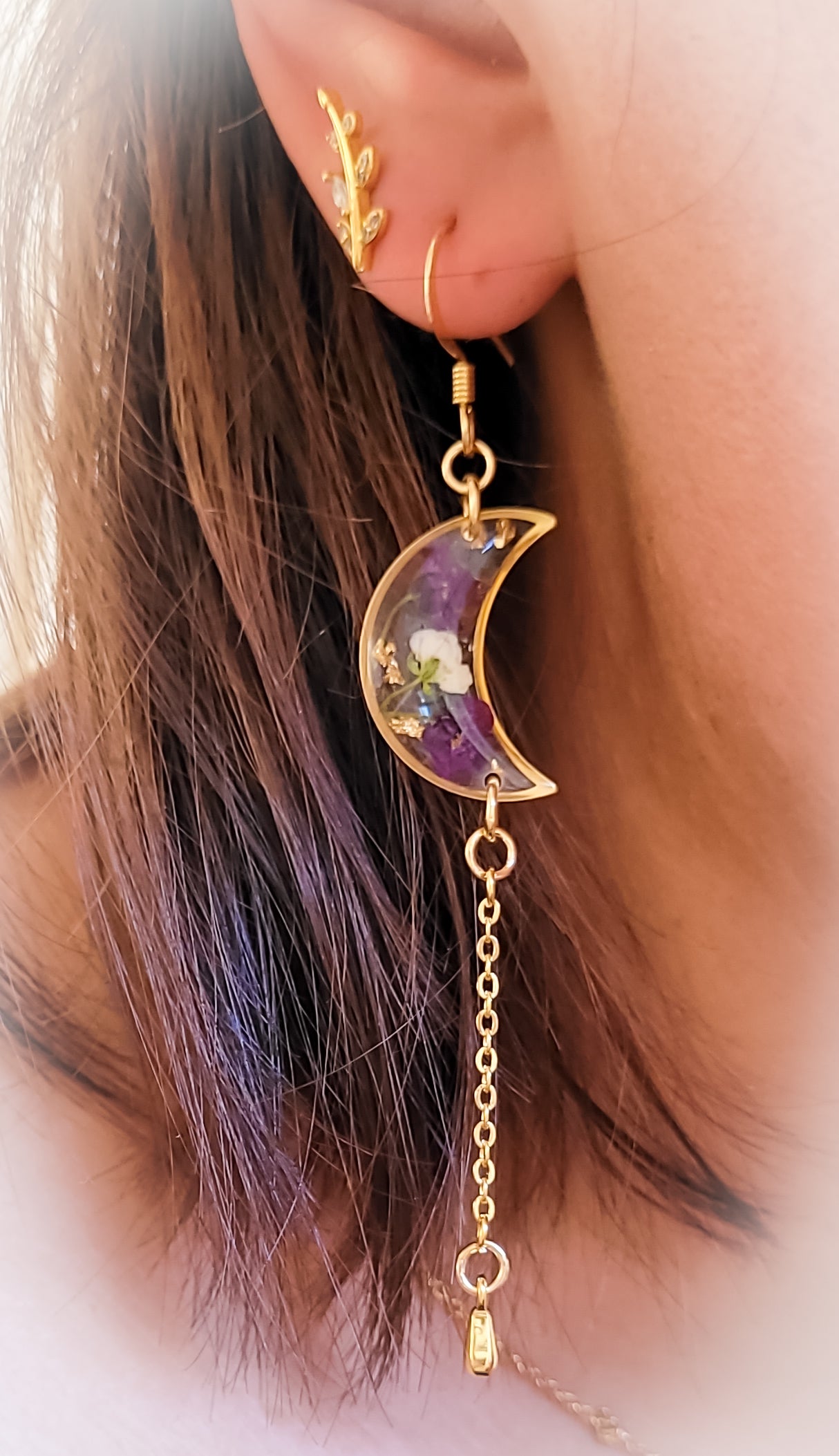 Boucles asymétriques "Giulia"