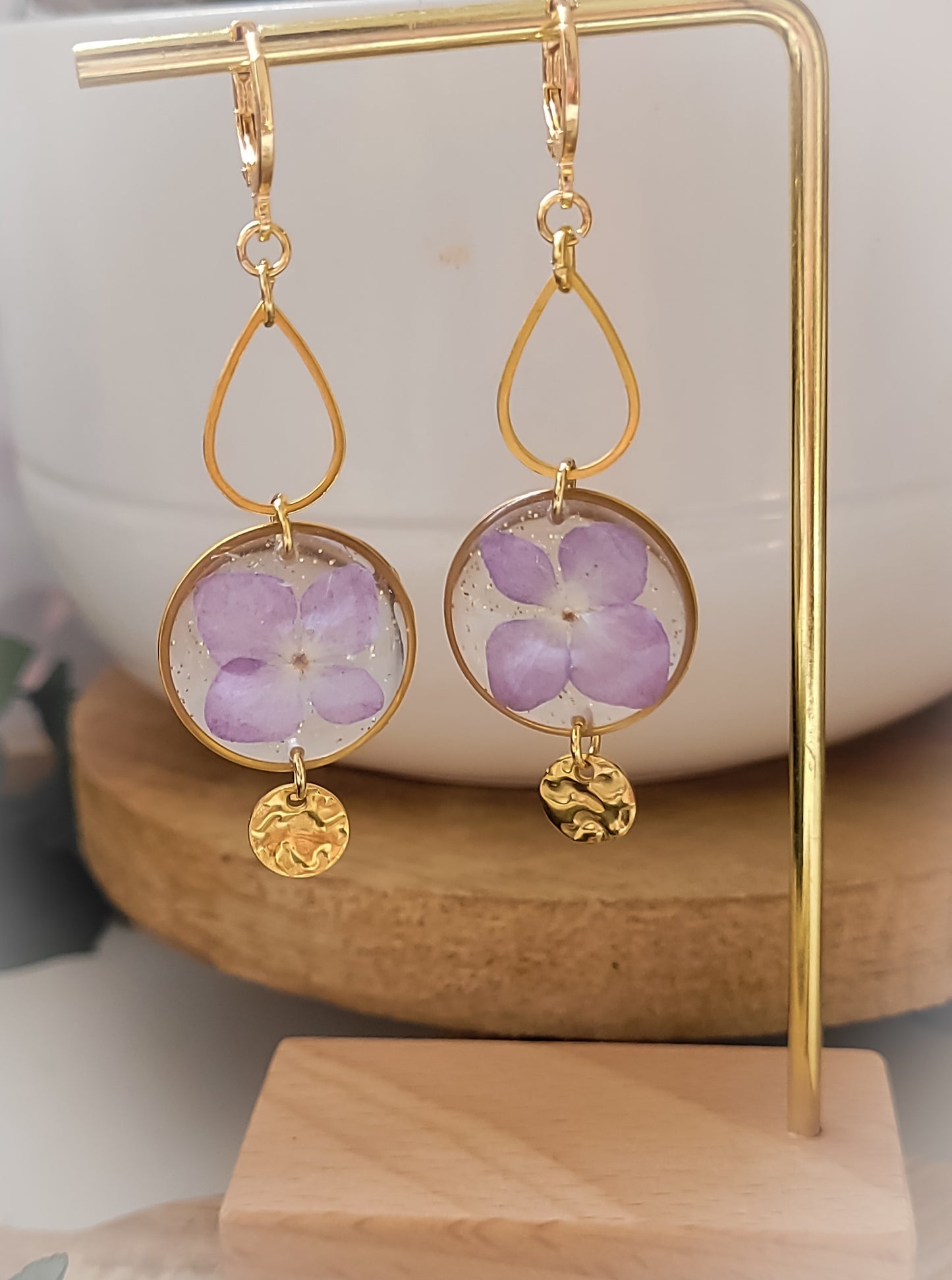 Boucles Esmeralda, hortensia