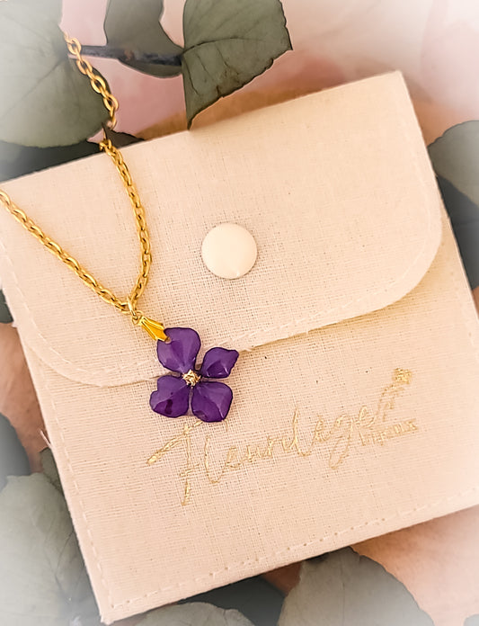 Collier hortensia