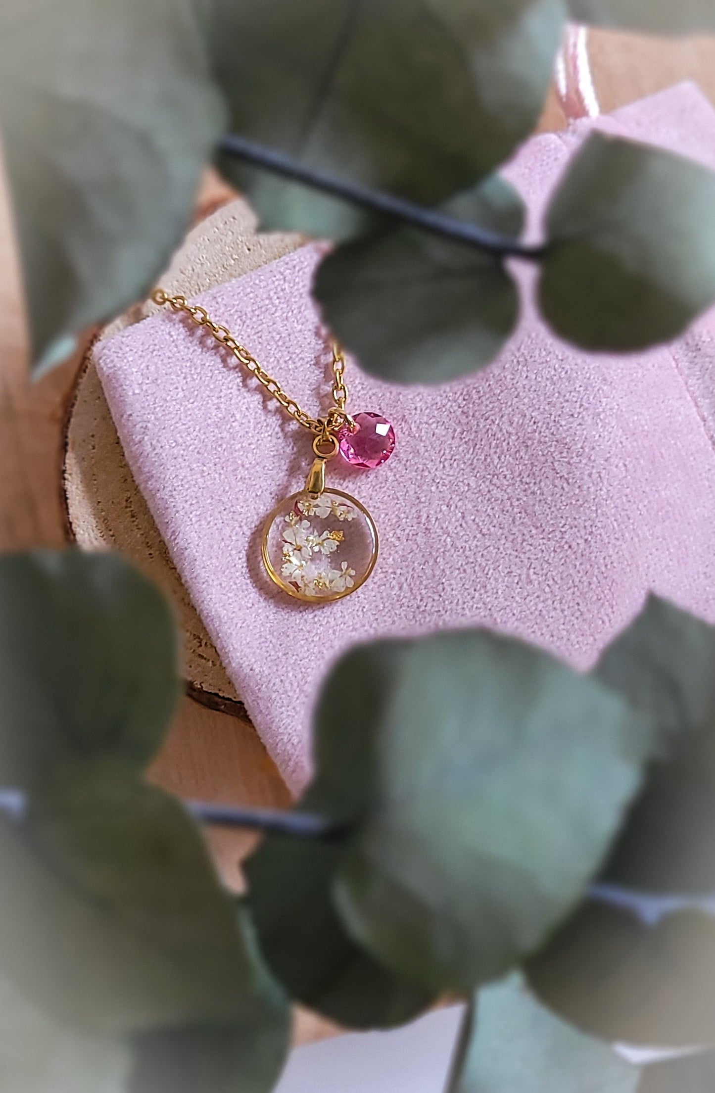 Collier "fleuris moi"