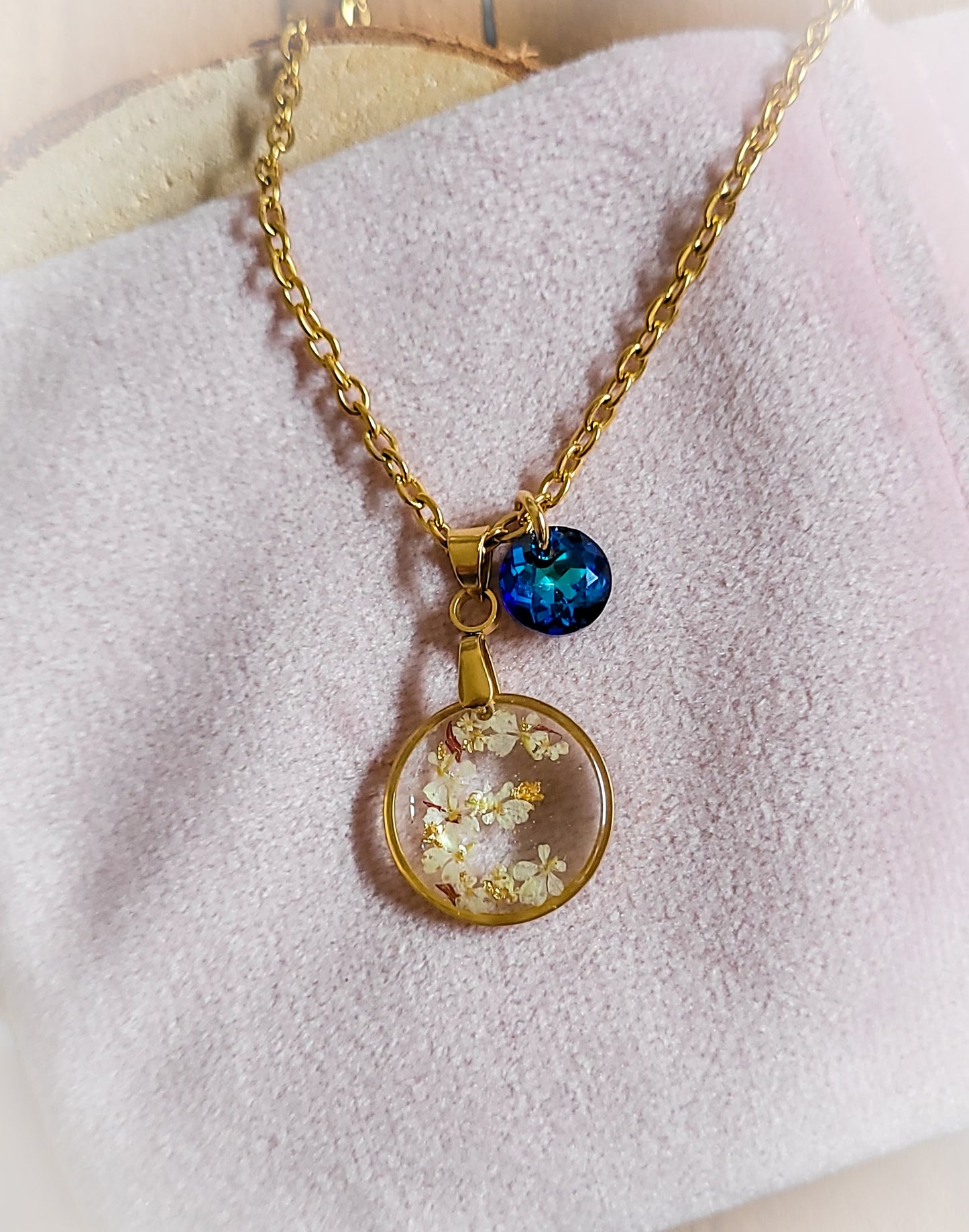 Collier "fleuris moi"