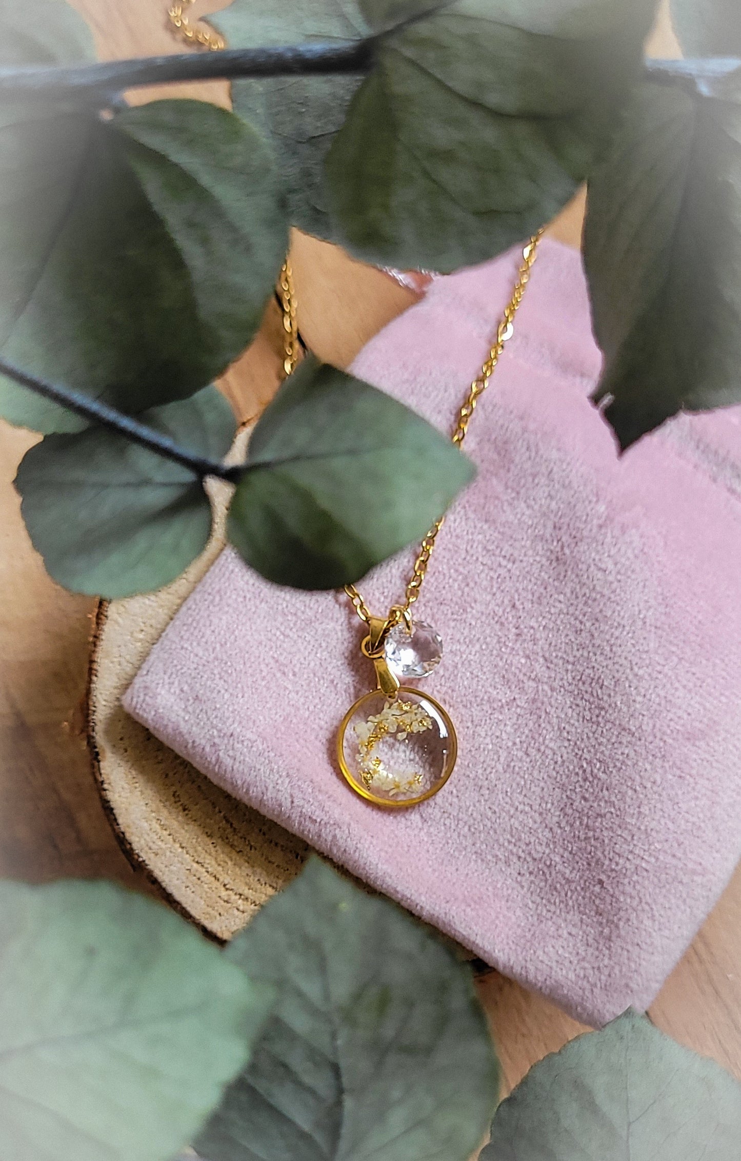 Collier "fleuris moi"