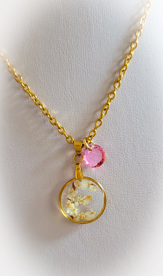 Collier "fleuris moi"