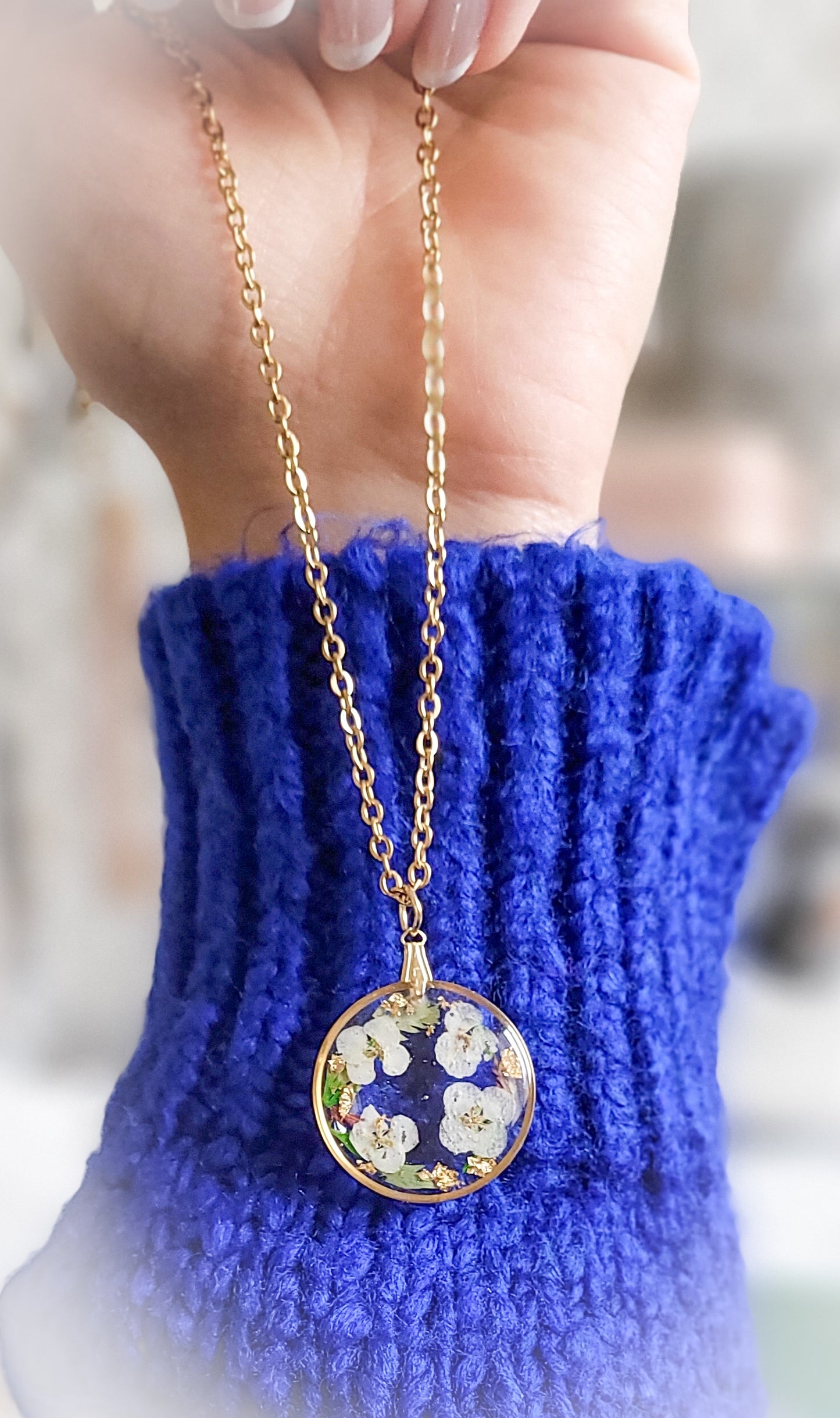 Collier "Végétaux