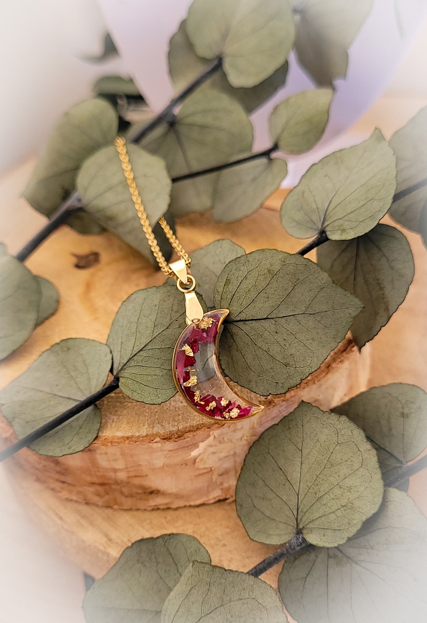 Collier Pink Moon