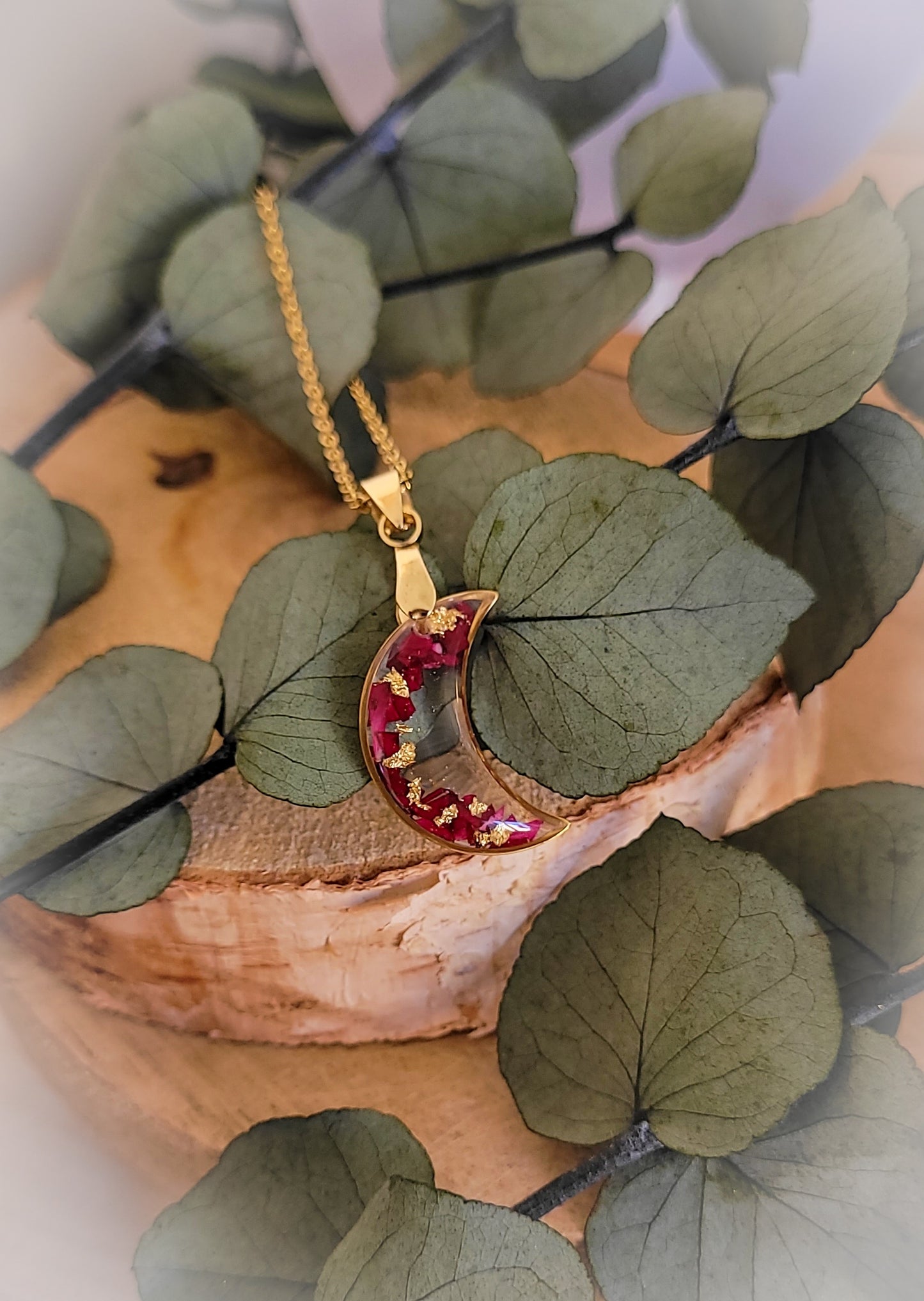 Collier Pink Moon