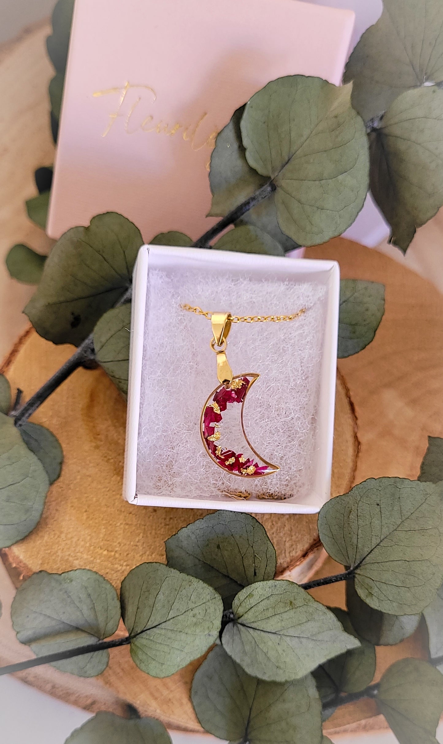 Collier Pink Moon