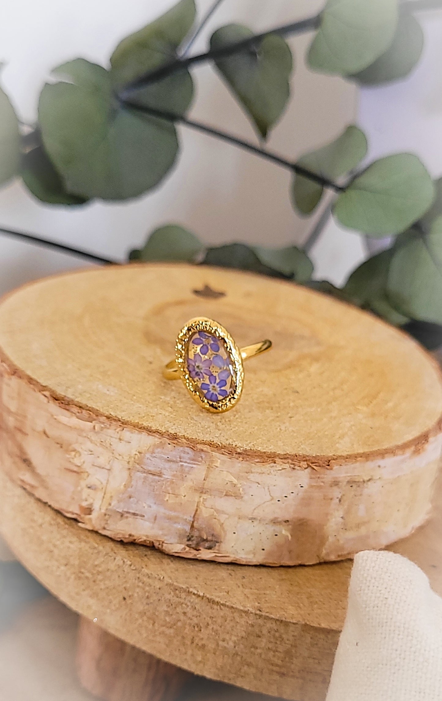 Bague myosotis