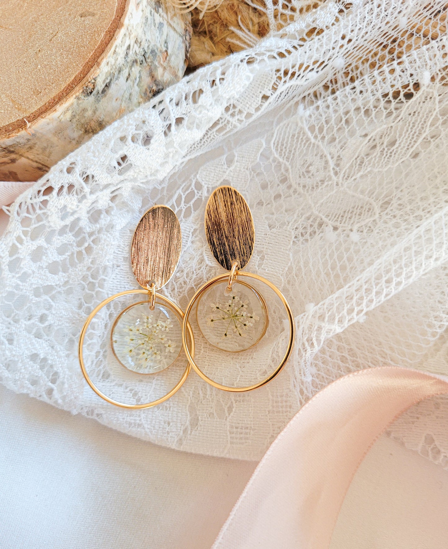 Queen Anne's Lace Earrings