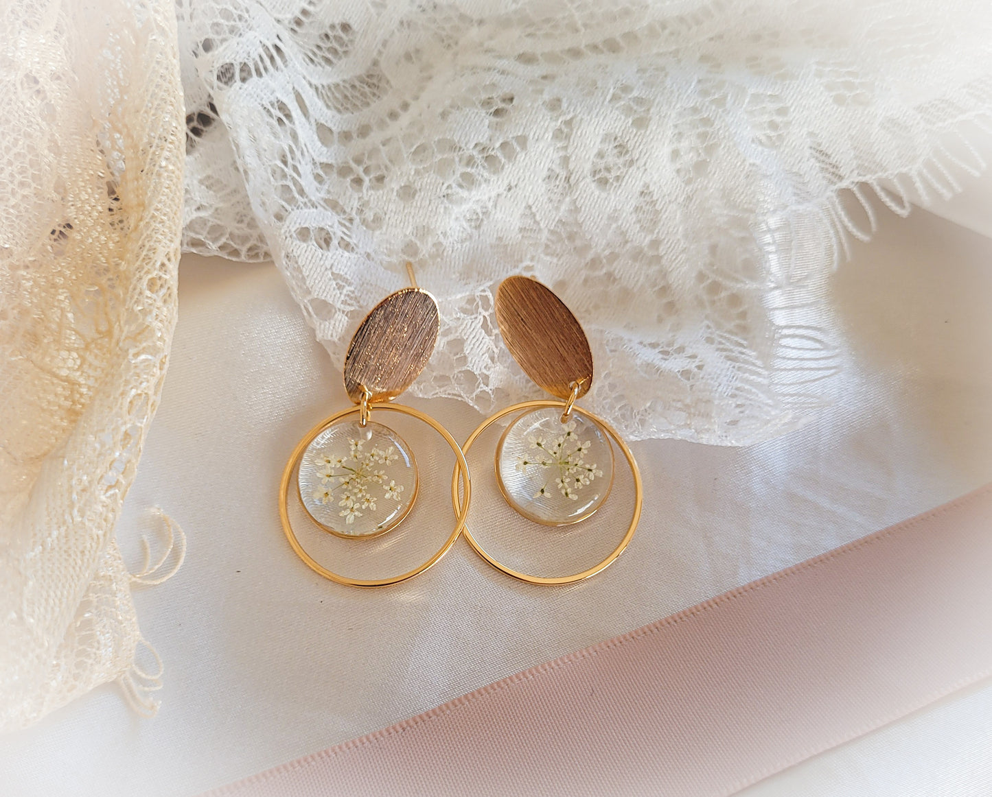 Queen Anne's Lace Earrings