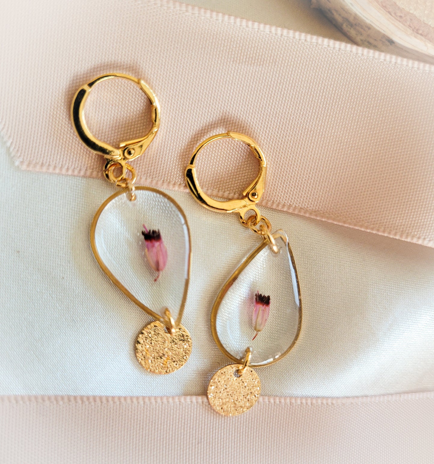 Heather drop earrings
