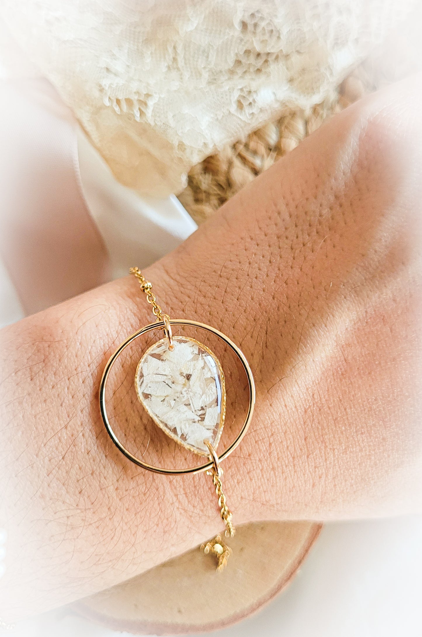 White immortal bracelet