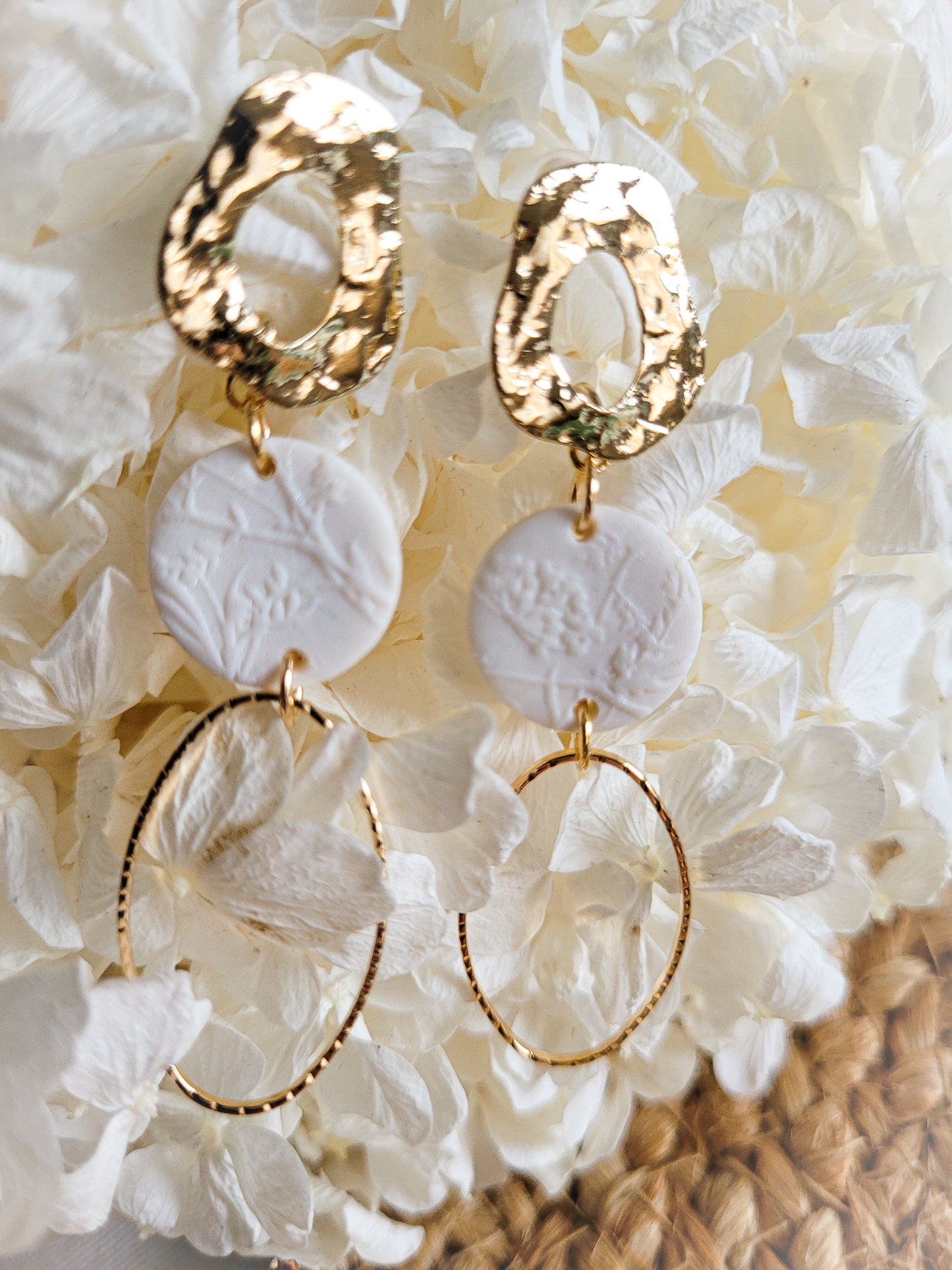 Boucles argile polymére