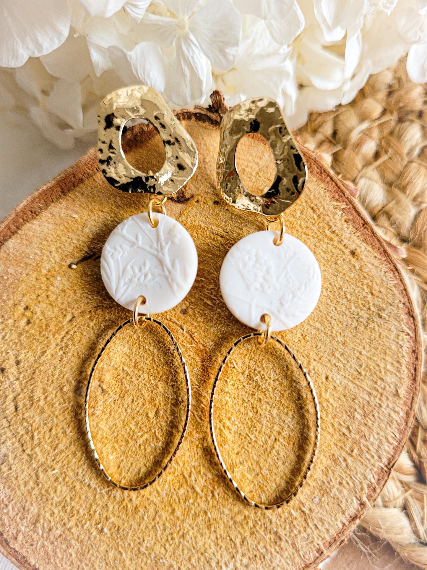 Boucles argile polymére