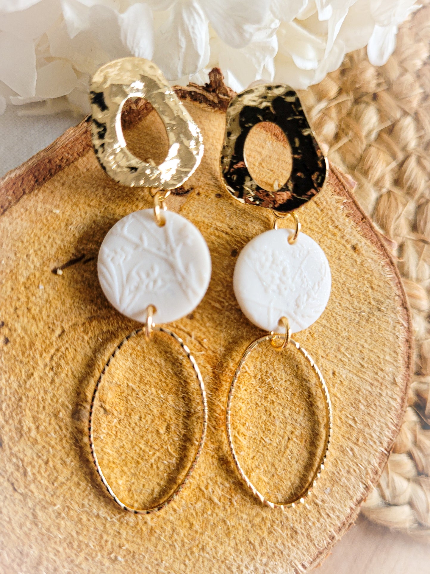 Boucles argile polymére