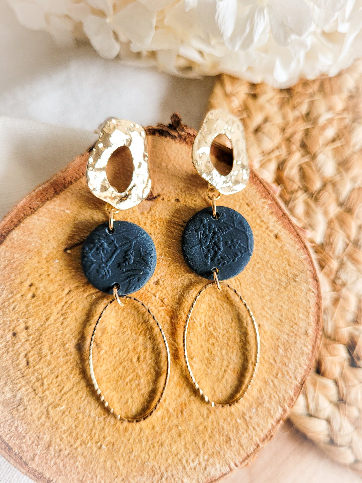 Boucles argile polymére