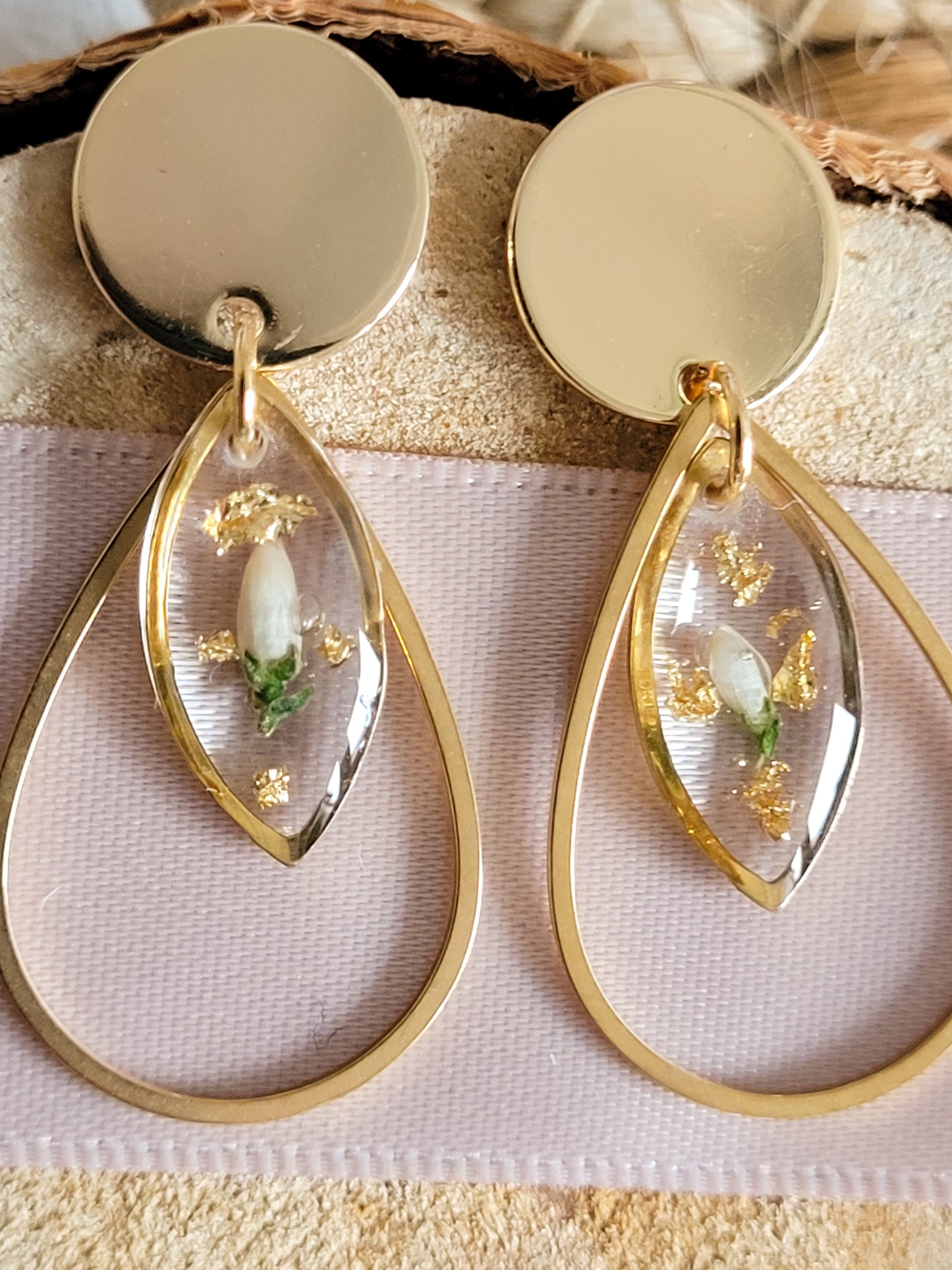 White heather double drop