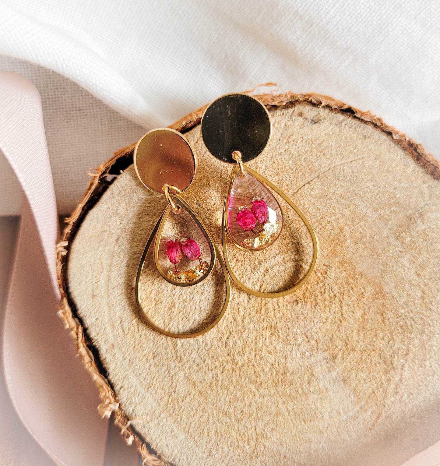 White heather double drop