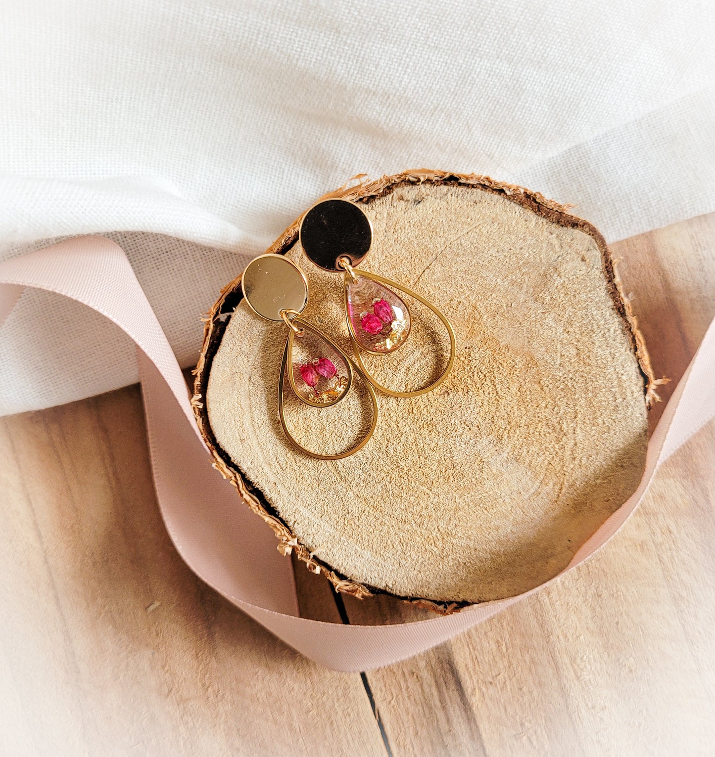 White heather double drop