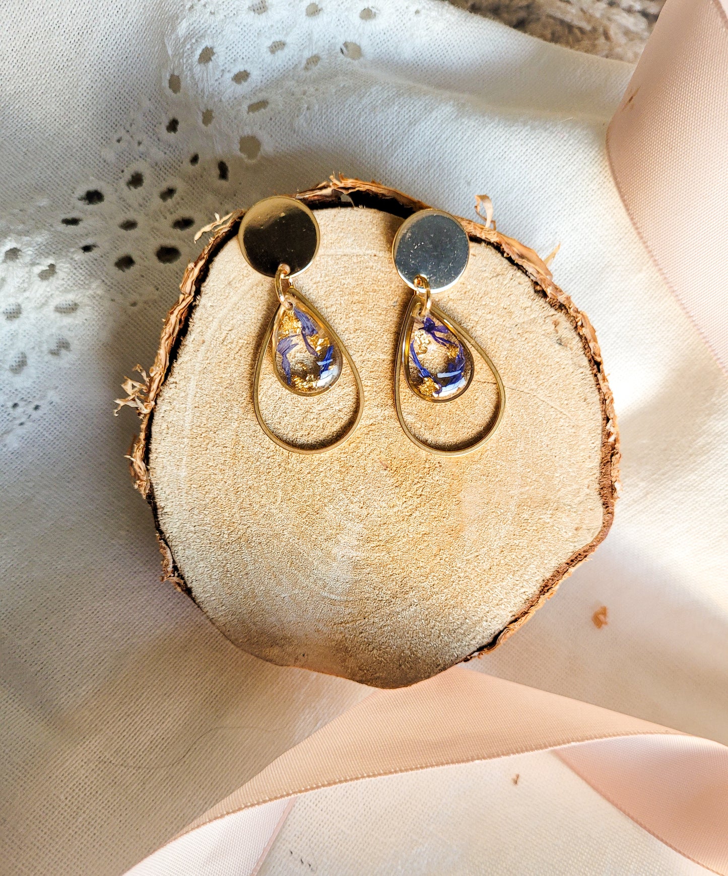 Double drop blueberries