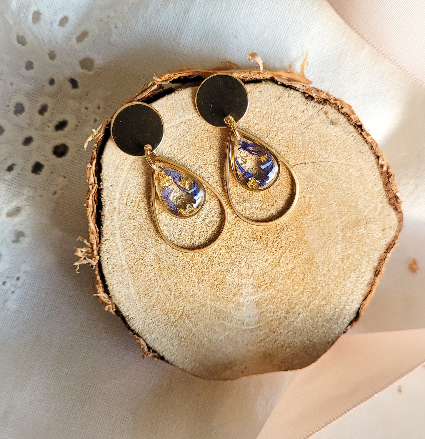 Double drop blueberries