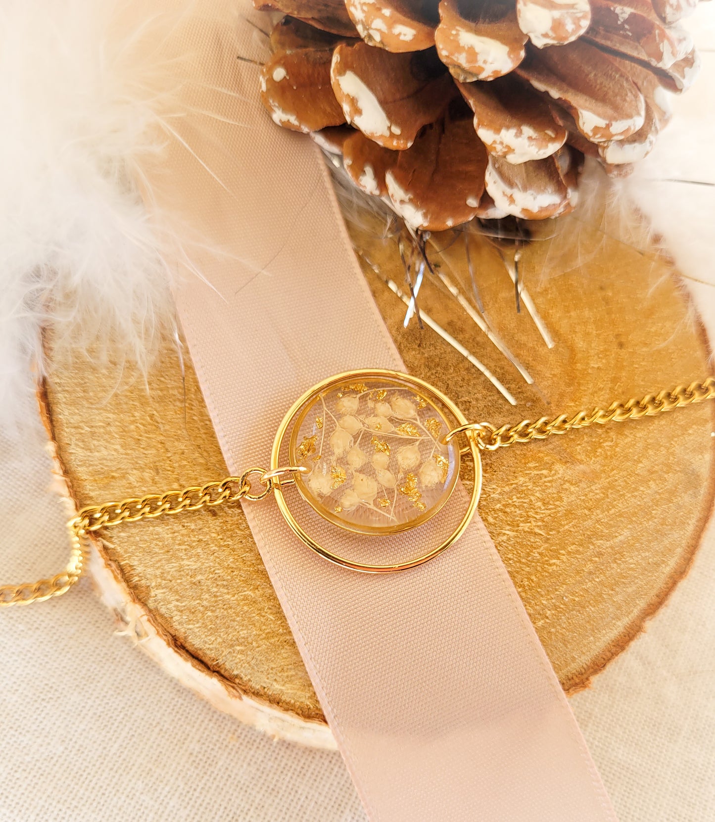 broom bloom bracelet