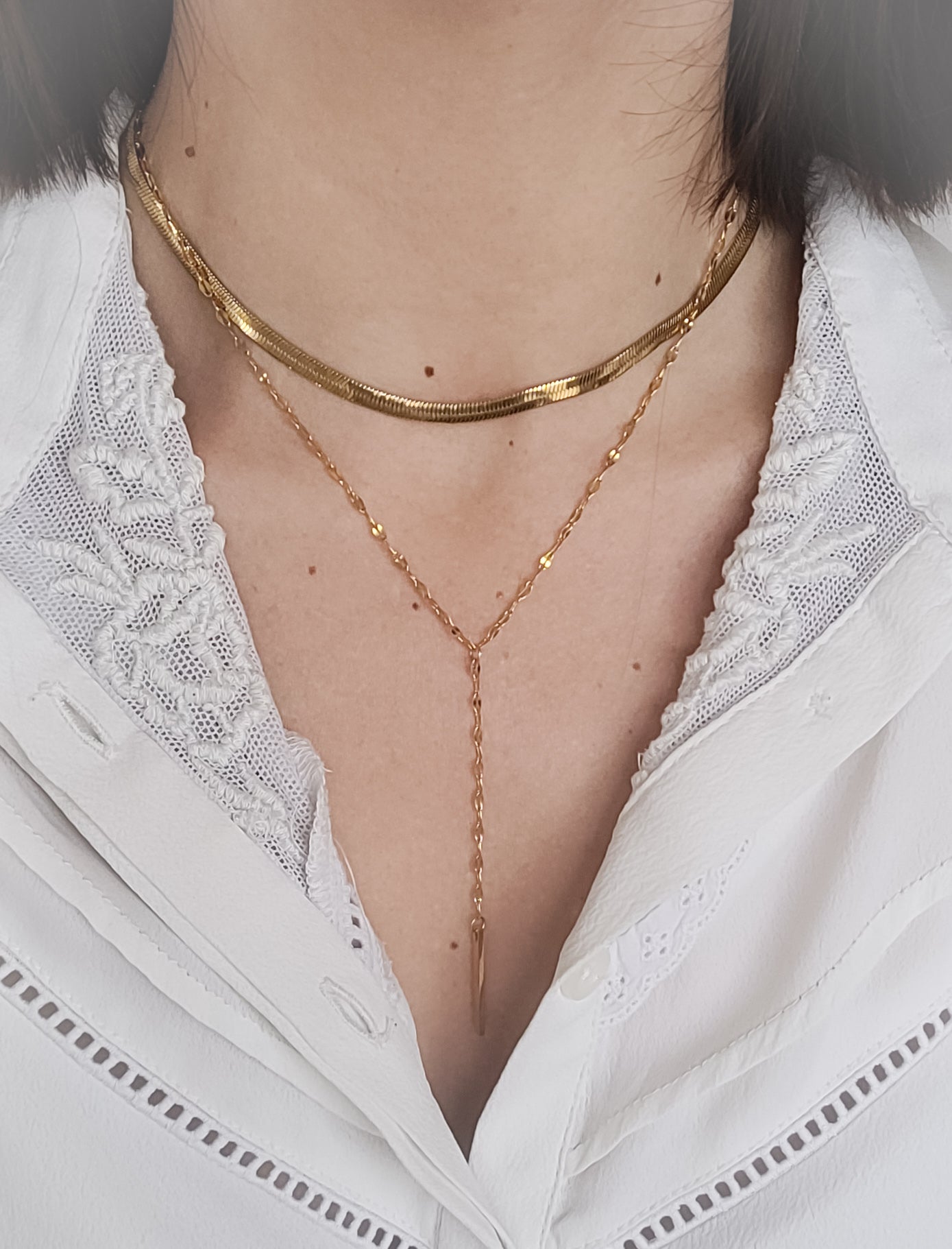 serpentine necklace