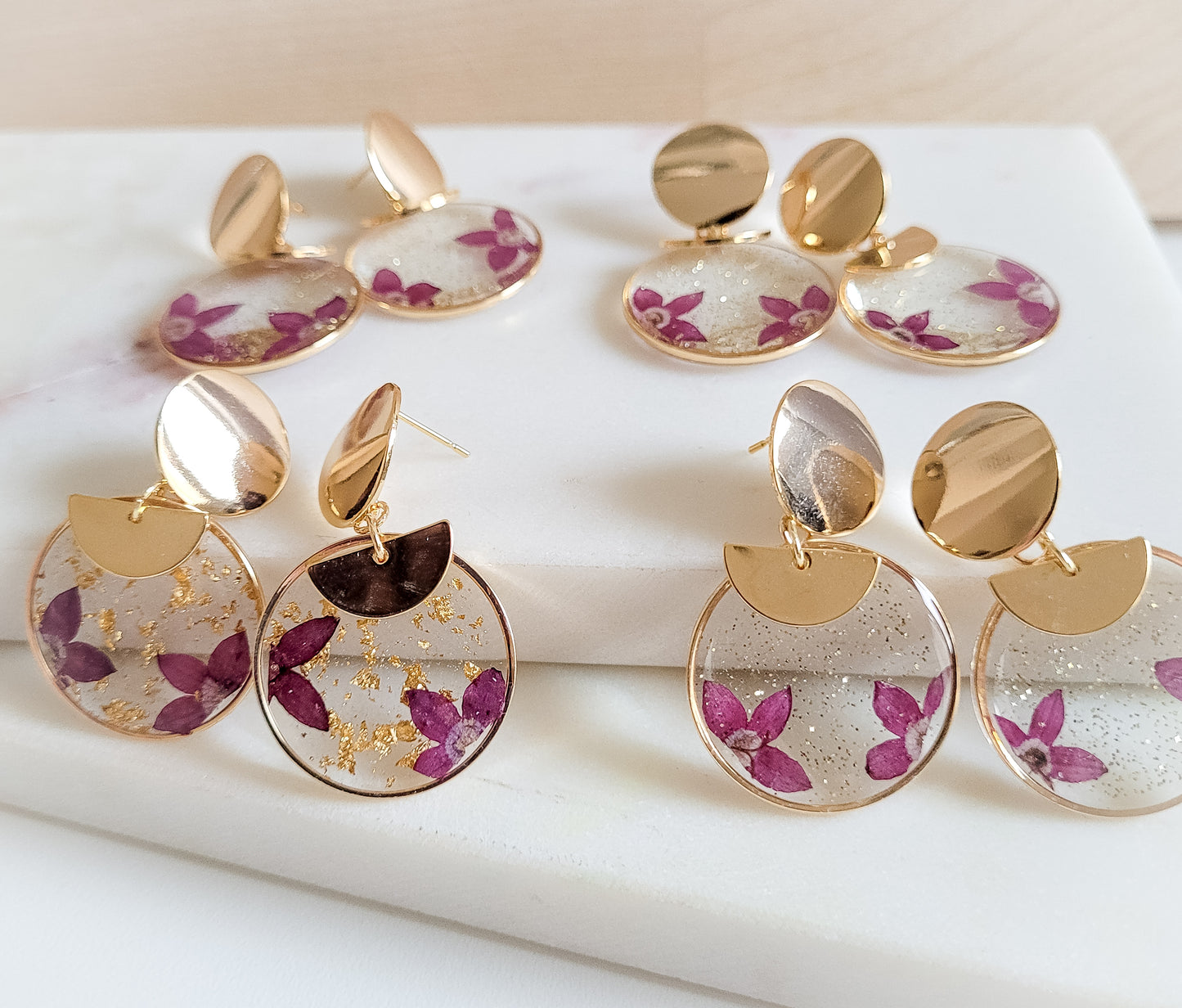 Boucles d'oreilles Cléo