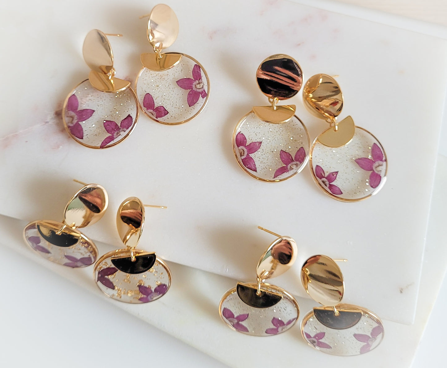 Boucles d'oreilles Cléo