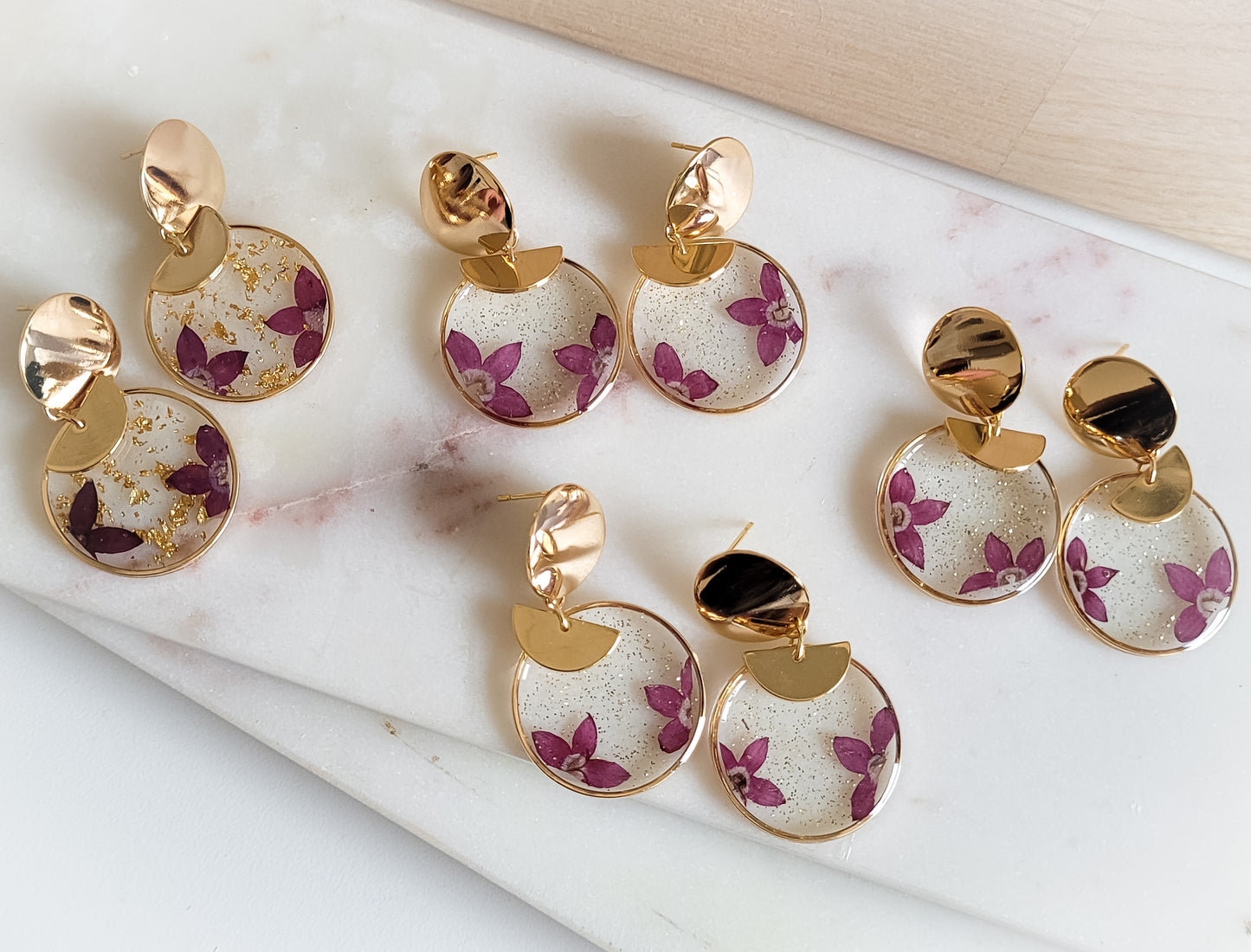 Boucles d'oreilles Cléo