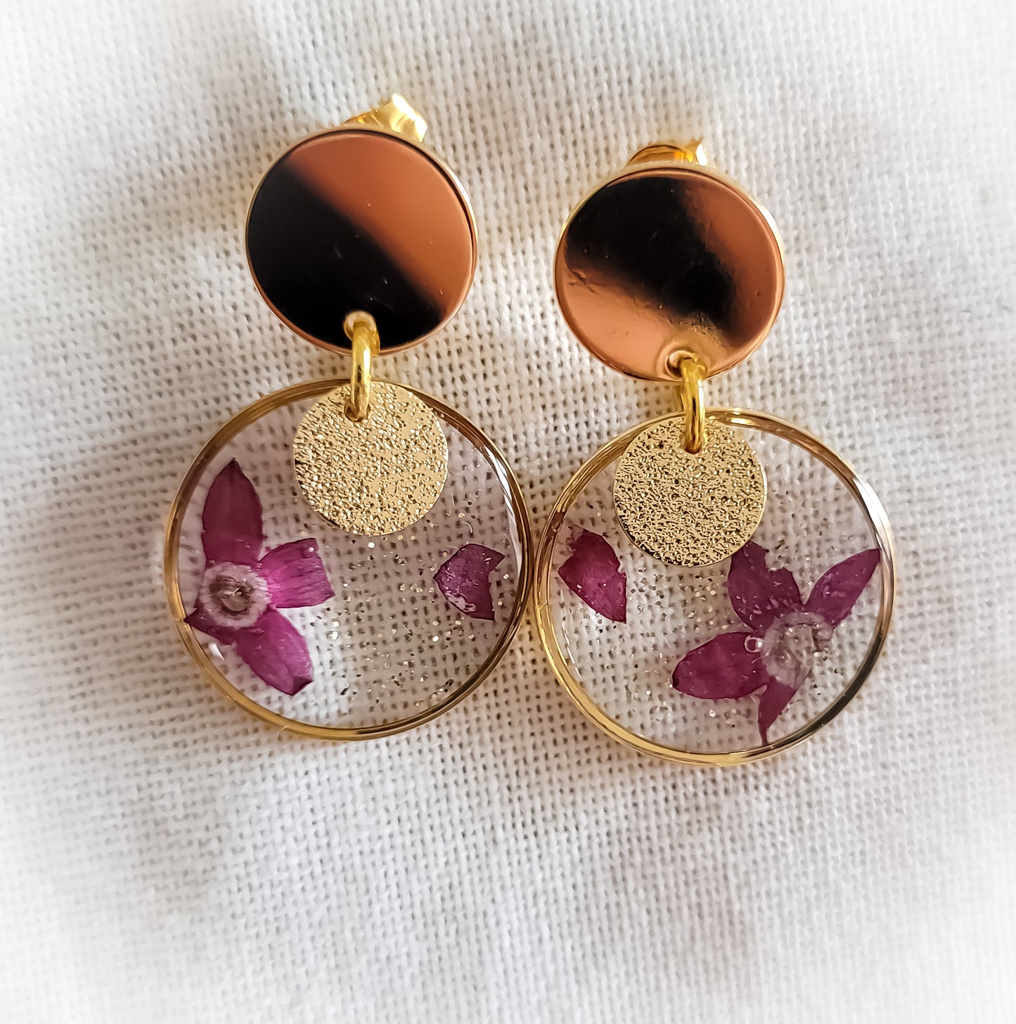 Boucles d'oreilles "Petites Cléo"