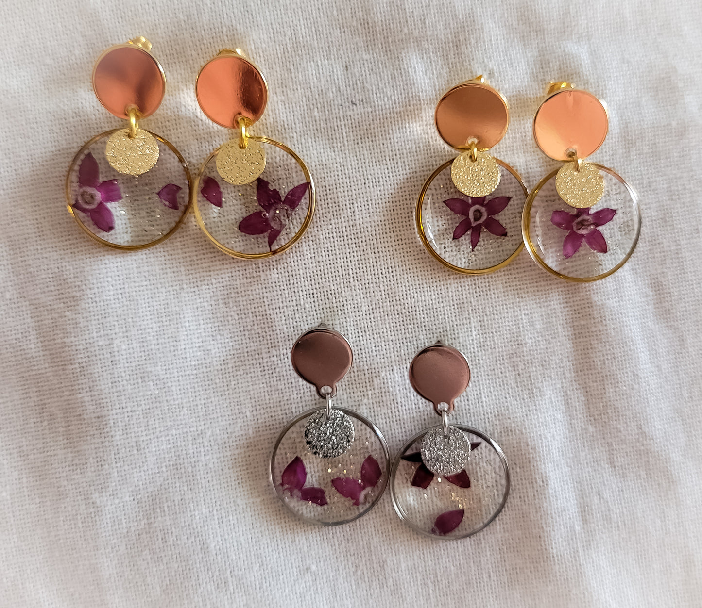 Boucles d'oreilles "Petites Cléo"