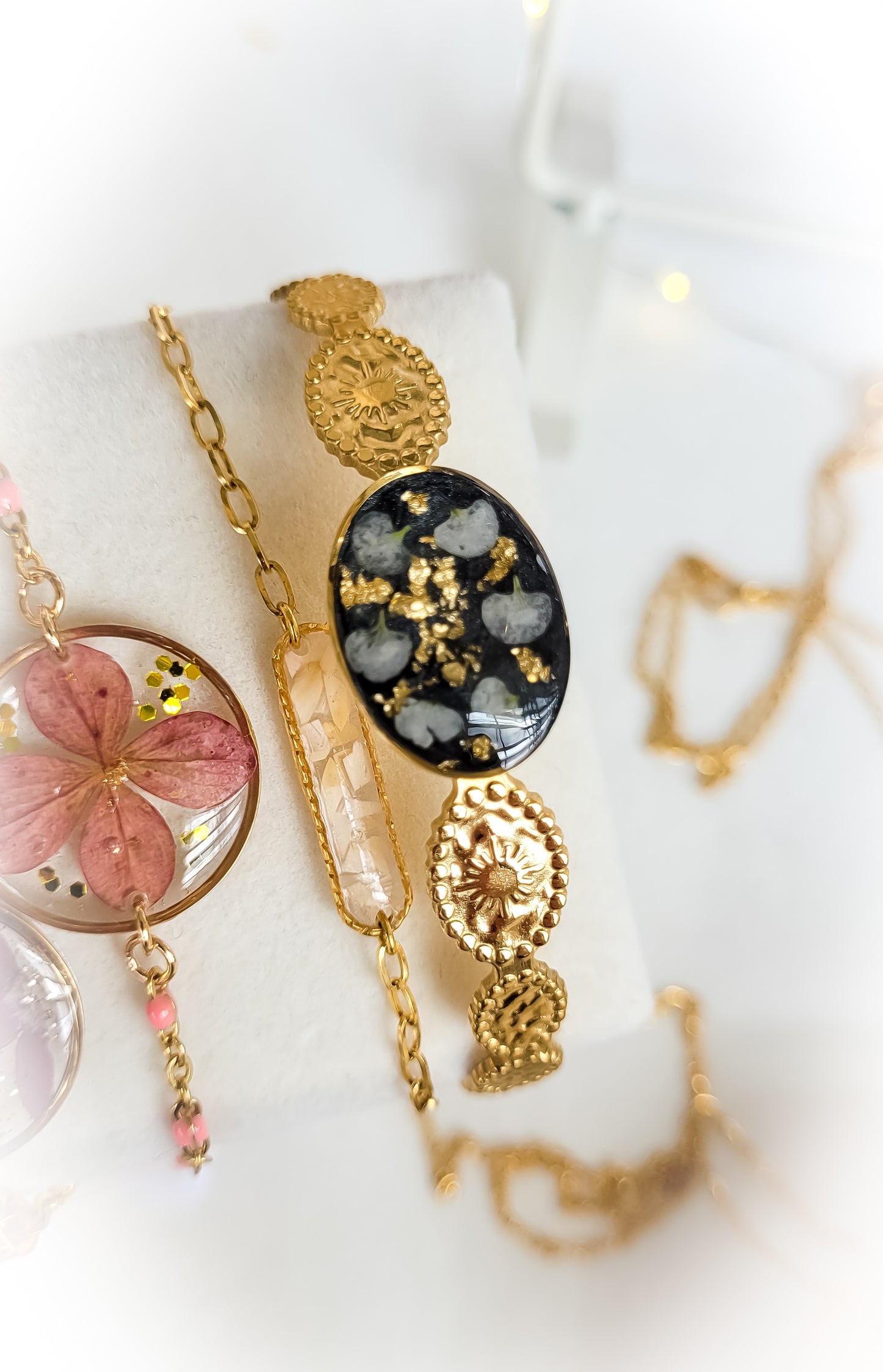 Golden ethnic bangle