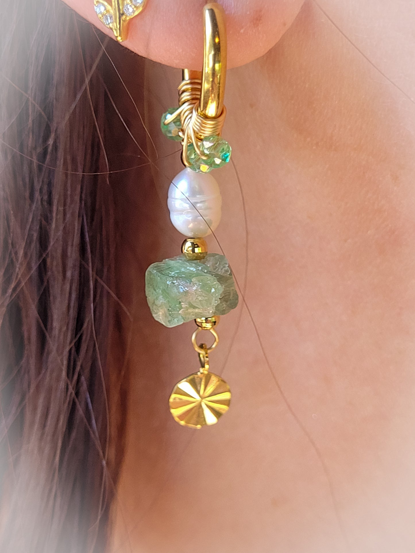 Boucles AVENTURINE