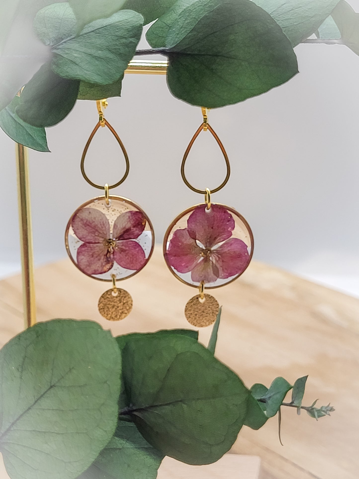 Emerald hydrangea bow