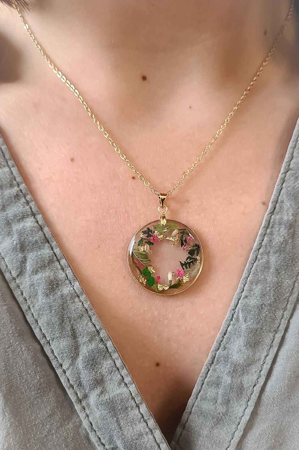 Collier Jardin d'Eden