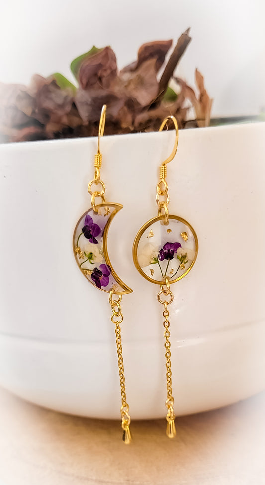 Boucles asymétriques "Giulia"