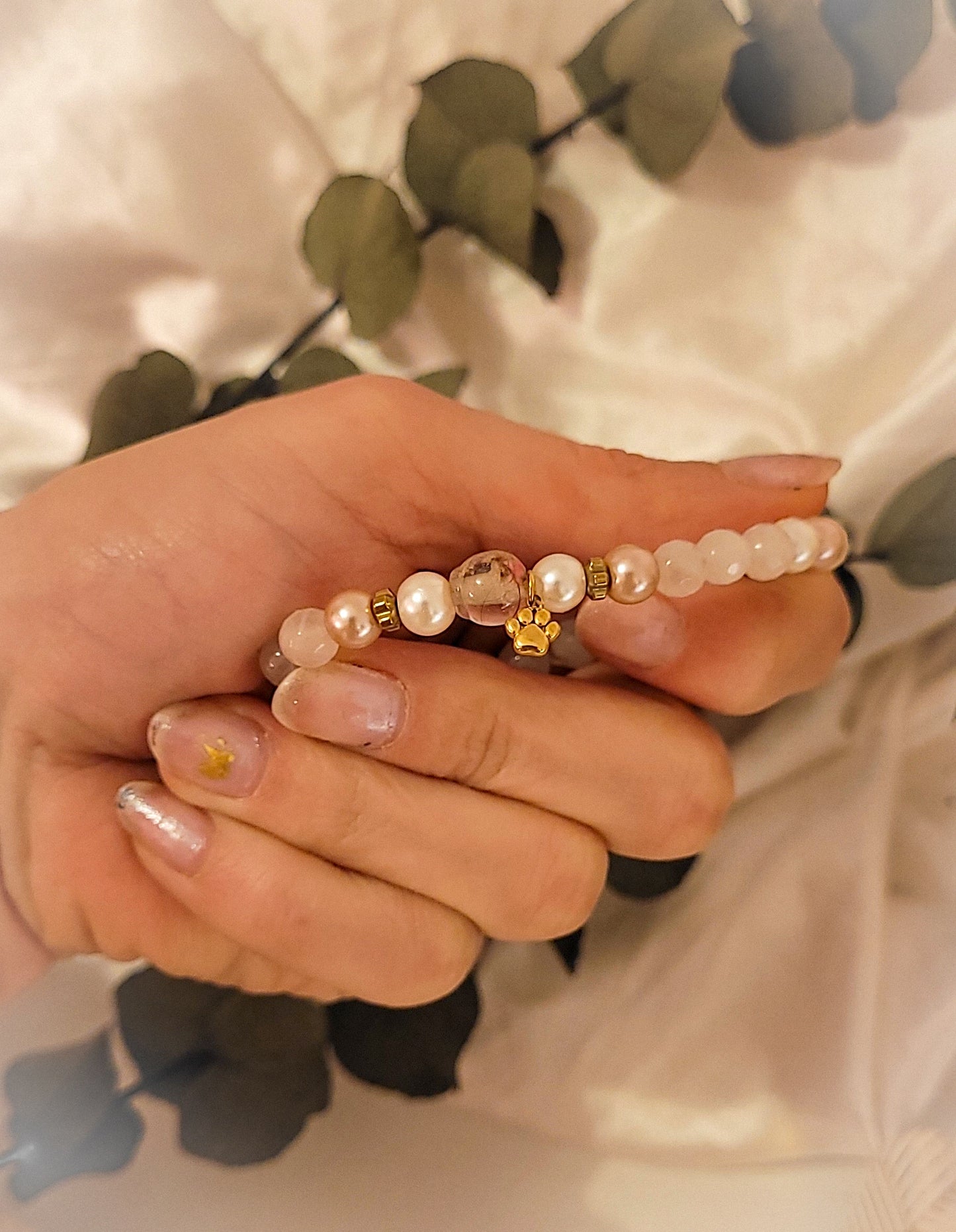 Bracelet perles d'amour