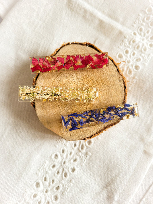 Barrettes roses