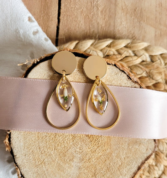 White heather double drop