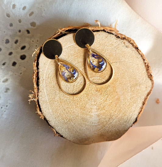 Double drop blueberries