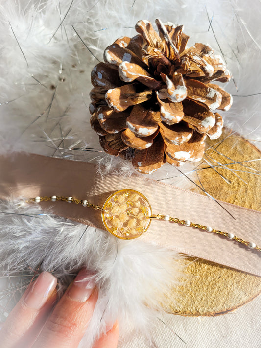 Broom bloom rings bracelet